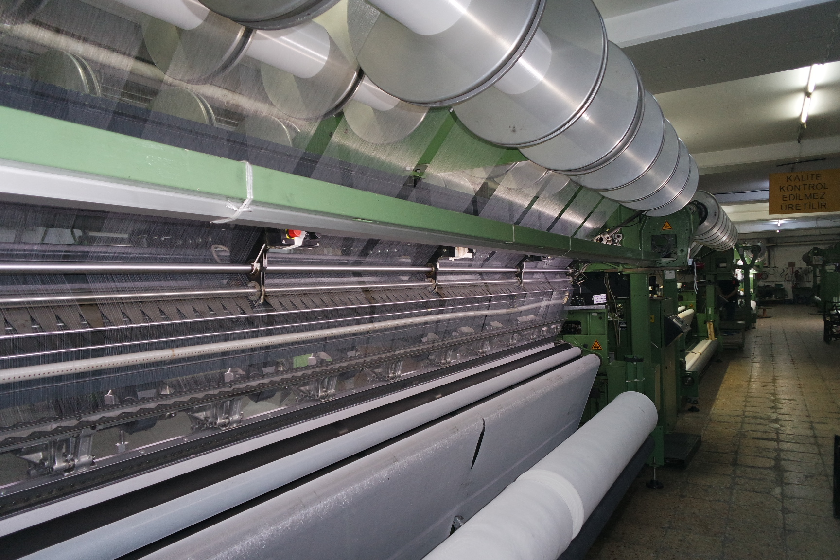 Raşel Tül Makinası Günay Tekstil Çalışması